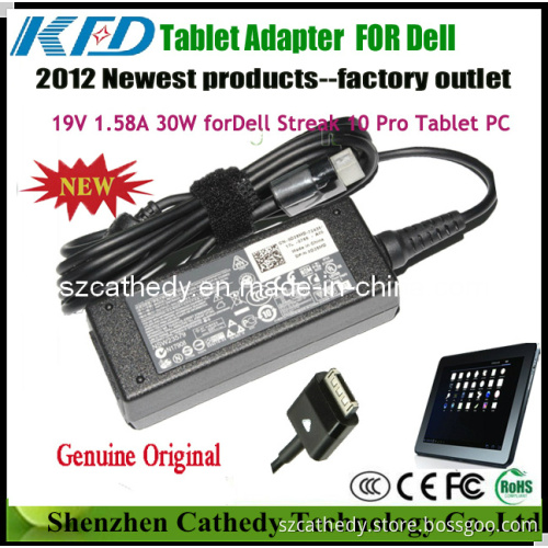 New Original 30W for DELL D28md 0d28md for Liteon PA-1300-04 AC Adapter Charger for DELL Tablet 19V 1.58A